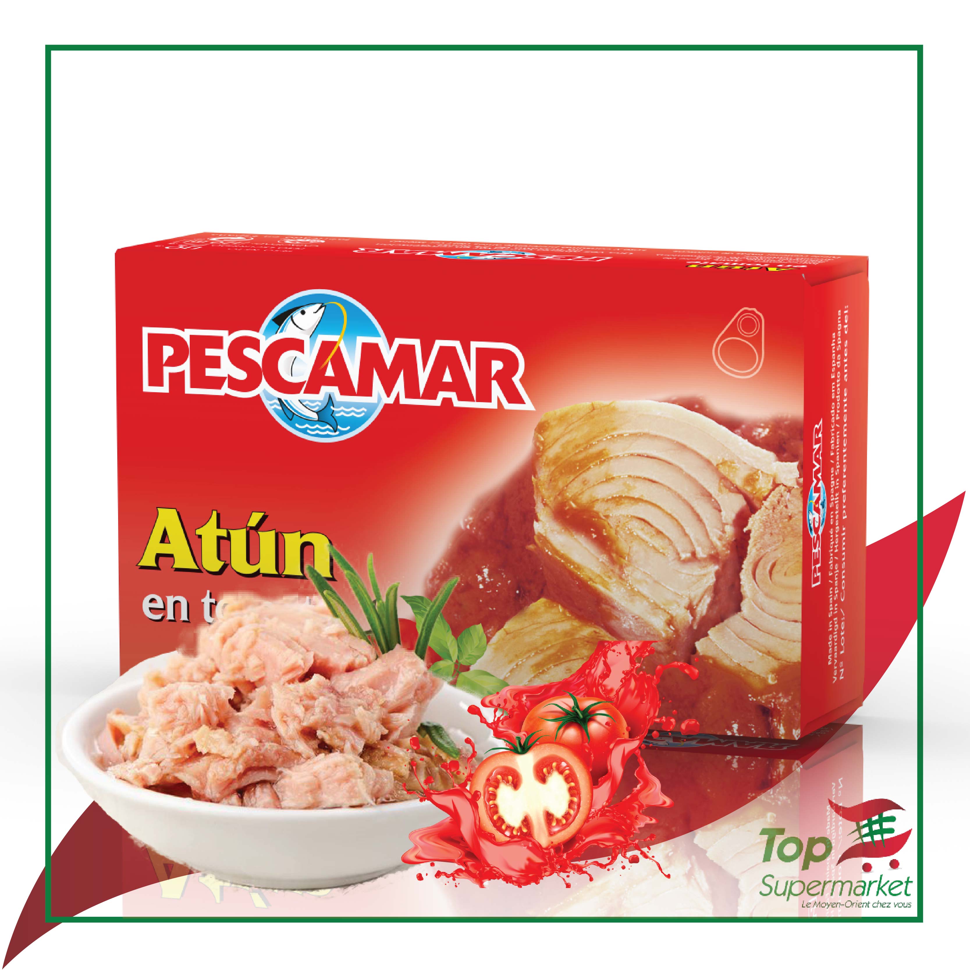 Pescamar thon en sauce tomate 110gr